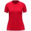 Afbeeldingen van T-Shirt Uni Damesmaten rood